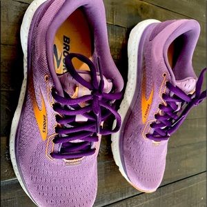 Purple Brooks Glycerin 18 Running Shoes
